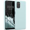 kwmobile Custodia Compatibile con Nokia G21 / G11 Cover - Back Case per Smartphone in Silicone TPU - Protezione Gommata - menta freddo
