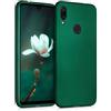 kwmobile Custodia Compatibile con Xiaomi Redmi Note 7 / Note 7 Pro Cover - Back Case Morbida - Protezione in Silicone TPU Effetto Metallizzato verde metallizzato