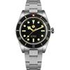 watchdives San Martin SN008GC BB58, orologio subacqueo da 40 mm NH35 orologi meccanici automatici, orologio subacqueo di lusso impermeabile 20 bar per uomo, Sn008gd / Nero Giallo