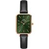 Daniel Wellington Orologio Quadro da Donna, 20x26mm Pelle Oro rosato Orologio Donna