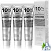 FeinKulturia 3 Pezzi Dentifricio all'Idrossiapatite Senza Fluoro, Nano Idrossiapatite per la Cura dello Smalto, Sbiancante Naturale per Denti Sensibili, Pulizia Profonda e Alito Fresco alla Menta, 120g per Tubo