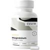 Cuure Magnesio Bisglicinato + Vitamina B6 e Taurina - CUURE - Forma Chelata Maggiore Biodisponibilità del Magnesium Marino - Alta Tolleranza Digestiva - Capsule per 2 mesi - Contro Stress e Fatica - Vegan