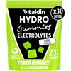 VITALDIN SPORT Power Gummies Electrolytes - Vegano - 30uds | Gummies con 120 mg Sodio, 90 mg Potassio, 20 mg Magnesio e Vitamina B6 per Dose; Gusto Lime.