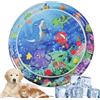 Generic Mappe Per Giochi D'acqua, Cuscino Per Acqua Per Acqua Per Acqua Sensoriale Per E Animali Domestici | Divertente Tappeto Per Pavimento In Acqua Estate Estiva, Tappeto Che Strisciano Aqua, Gioca