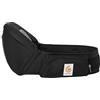 Ergobaby Lift Hip Seat, marsupio con seggiolino per neonati e bambini dai 6 mesi in su, 7,7 kg - 20,4 kg, colore: Onice nero