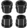 QUARKZMAN 48 Pc Passacavi A Scatto, Diametro Di Montaggio 5/16 Nero Rotondo In Nylon Protettore Per Cavi A Scatto, Passacavi In Plastica Per Cablaggio