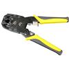 FITOOL Pinza crimpatrice, spelafili e tagliafili, adatta per 8P/RJ45, 6P/RJ12, 4P/RJ11, con strumento per pressare e tagliare i fili incluso