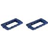 ZOREI 2 PCS Supporto 504 Compatibile Con Bticino Living Light, Supporto Telaio Per Scatola Incasso 504