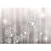 Runa Art Carta da parati fotografica fiori di tarassaco 352 x 250 cm Vello Sfondo Murale XXL Moderne Decorazione Soggiorno Camera De Letto Sala Ufficio Bianco e nero 9397011c