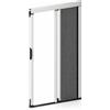 ESTO Zanzariera Plissettata Porta Finestra 120x240 cm diversi colori (Bianco)