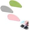 NlsqEU Mini Coltelli Ceramica, Mini Coltello Multiuso, 3 Pezzi Tagliacarte, Taglierino Piccolo Portatile, Taglierina, Adatto per Cartone, Carta, Scatola (3 Colori)