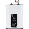 CLKAX Caldaia ad acqua calda resistente alla pressione da 8 l, 1500 W, con display a LED, scarico superiore, da cucina, con protezione IPX4, 0-65 °C, temperatura regolabile per lavabo, cucina e bagno