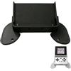 Generico Impugnatura per Anbernic RG Rotate Gaming Console Ergonomica Impugnatura Copertura Maniglia Stampa 3D con/senza Staffa Adattatore per J-Con (black grip case)
