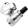xuyuyan 1Set WEIPU WS28 TQ + ZG Connettore impermeabile 2 3 4 7 8 9 10 12 16 17 20 24 26Pin Spina aeronautica Saldatura Spina maschio Presa femmina(WS28-12P,5 Set)
