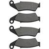 YAXFBRHGC Per Transalp XL600 XL650 XL700 XL 600 650 XL600V XL650V XL700V XRV750 Per Africa Per Twin XRV 750 Pastiglie Dei Freni Anteriori Posteriori Per Motocicletta(2 paia di cuscinetti anteriori)