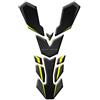 IRIDEA DESIGN PARASERBATOIO ADESIVO RESINATO PROTEZIONE 3D FLUO COMPATIBILE CON YAMAHA MT-09 900 2018-2018