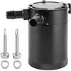 Yctze Tanica di Raccolta Dell'olio, Yctze Tanica di Raccolta Dell'olio a 2 Porte 500 Ml in Lega di Alluminio Serbatoio del Serbatoio Sconcertato Accessorio Universale per oil catch can per lattina di cattur