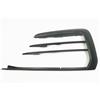 WTDGUFQQ Griglia Fendinebbia Compatibile Con Per Golf 7.5 Per GTI 2018 2019 2020 Auto Paraurti Anteriore Fendinebbia Telaio Copertura Lampada Aperto Vent Griglia Decorare Accessori