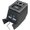 NOKRGQW Braccioli per auto Adatto Per Benz Classe V V260 V220 W447 Scatola Bracciolo Portaoggetti Bracciolo Universale Per Auto Console Centrale Multifunzionale(Wireless Black)