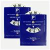 Générique 2 dischi blu adesivi parcheggio zona blu | Made in France | Facile adesivo e durevole | Accessori auto auto