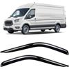 Clim Art Deflettori Compatibile con Ford Transit 13-26 (mk8) - Adesivo 2Pz