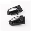 Ldtbmdj Maniglia per Porta Interna per Citroen C2 per Peugeot 206 207 per 206cc Coppia di Maniglie Interne Cromate per Porte Nere