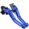 Ltusgt Leva Frizione Freno Per Benelli Per Leoncino 800 Per Leoncino800 Per CNC Motorcycle CNC Leve Freno Frizione Regolabili Set Leve Freno Frizione(Blue)