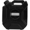 Zohisin 3L Tanica Benzina e Olio Senza Supporto Contenitore Emergenza per Auto Moto UTV ATV Dirt Bike Serbatoio di Riserva Nero