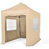 All Seasons Gazebos: Gazebo pop-up 3x2m completamente impermeabile con 4 pareti laterali Premium - Beige