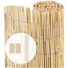 VOUNOT® Recinzione in Canna Naturale Reed Screening, Schermo per Privacy del Patio, Rotoli Decorativi Frangivista Balcone Canniccio Arella Stuoia Cannette Ombra Recinzione Esterno Rilegata 140x300cm