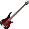 gear4music Basso Chicago di Gear4music, Trans Red Burst