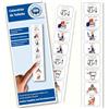 Autism Supplies and Developments- Programma di plastica Visual Toilet (Francese), Colore French, TOI_FR