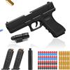 GOUYENG Pistola Giocattolo,Giocattolo Pistole,Blaster in Schiuma,Pistole Giocattolos di Schiuma Blaster a Proiettile Morbido,Soft Bullet Toy Gun,Regali di Compleanno per 14+