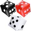EKKONG Giocattolo Gonfiabile a Cubo Confezione da 3, Cubo Gigante, PVC Grande Cubetti Gonfiabili per Piscine Interne ed Esterne Giochi per Feste sul Prato (Colore 3)