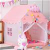 Aolawco Tenda per bambini con luci, casetta giocattolo per interni, principessa, tenda da gioco per bambini, tenda da gioco per bambini, tenda da lettura e sala giochi, per bambini da 3 a 13 anni (47