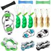 MLPKOI 15 Pezzi Fidget Toys, Antistress Giocattolo, Fidget Spinner, Agitarsi Gioco Per Alleviare Lo Stress, Antistress Squishy, Squeeze Toys per Bambini e Adulti