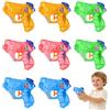 HOSSOM Pistola ad Acqua, 8 Pezzi Mini Pistole ad Acqua per Bambini, Pistole piccole ad Acqua per Adatto Giochi D'acqua Estivi Spiaggia Piscina Giardino, Feste di Compleanno