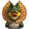 TUBBZ Mini: Jurassic Park - Dilophosaurus Mini Anatra Cosplay In Vinile da Collezione