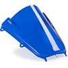 Puig 22284A Cupolino Z-Racing aerodinamico e sportivo in acrilico da 3 mm con doppia altezza e canalizzazioni laterali che migliorano protezione e stabilità, Blu
