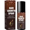 KAFZEL 1 Pezzi Spray olio di rosmarino per capelli, Rinforzante per capelli, Spray Siero Crescita Ca-pelli per Uomo/Donna, Anticaduta Ca-pelli