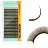 NAGARAKU Extension Ciglia Marrone Chiaro Professionali Individuale Classico Ciglia a Ciglia Delle Singole Finte Naturale Ciglia Volume Russo Wispy Fluffy Eyelash Alta Capacità 20 Rows(0.15mm D 10mm)