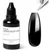 FAVAI Airbrush Gel Top Coat da 30 ml Trasparente Lucido Smalto Gel per Aerografo, Smalto Gel per Unghie Lunga Durata, Richiede L'uso di una lampada UV/LED