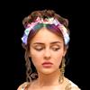 DIELIANHUA Fasce luminose, fascia luminosa a LED, dea della libertà, fascia per capelli a LED, adatta per donne e ragazze per Halloween