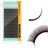 NAGARAKU Extension Ciglia Marrone Scuro Professionali Individuale Classico Ciglia a Ciglia Delle Singole Finte Naturale Ciglia Volume Russo Wispy Fluffy Eyelash Alta Capacità 20 Rows(0.15mm C 11mm)