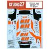 STUDIO27 1/24 Citroen DS3 "Eil" #210 Rally Sanremo 2014 per decalcomania Hell...