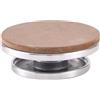 Nishiyuenyi Rotazione del giradischi in ceramica a ruota di scultura, piattaforma, giradischi rotanti per la creazione, 15 Cm