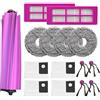 FABULETTA Kit di accessori di ricambio per aspirapolvere robot per Eureka J15 e Evo Ultra, include 1 spazzola principale, 4-8 spazzole laterali, 2-4 filtri, 4-8 sacchetti per la polvere (3,3 l), 4-6 panni per