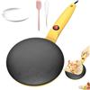 Generic Crepera elettrica - Macchina per pancake antiaderente da 7,8 pollici con controllo della temperatura intelligente | Dispositivo portatile portatile portatile per cucinare la colazione in cucina