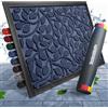 Bodenständig® Zerbino esterno e interno [robusto] - scarpe pulite grazie alla parte superiore scanalata - Dimensioni perfette 40 x 60 cm nero - Zerbino esterno per porta di casa - Zerbino interno