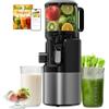 XTKKGFBIR SJ-068 Estrattore Frutta e Verdura a Freddo, Slow Juicer XL 152mm